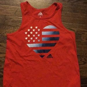 Adidas American flag tank